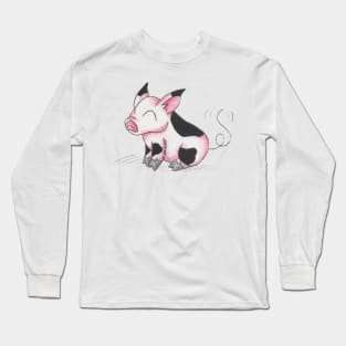 Pudgy Piglet Long Sleeve T-Shirt